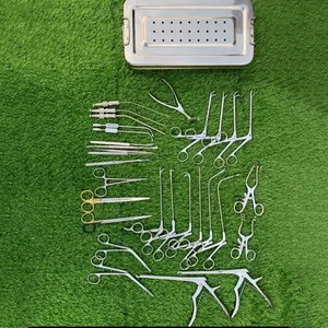 Ensemble d'instruments FESS pour chirurgie endoscopique des sinus, ensemble d'instruments ORL en acier allemand de qualité A+ - Product Image 1