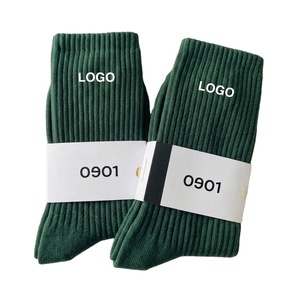 OEM ODM Custom Logo Youth Cotton Crew <b>Socks</b> Breathable Anti Slip Sports <b>Socks</b> for Basketball Cycling Training - Product Image 1