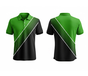 High Quality Sublimated Polo Shirt with Custom Design for Men Women Youth Quick-Dry Dry-Fit Active Polo - Product Image 2