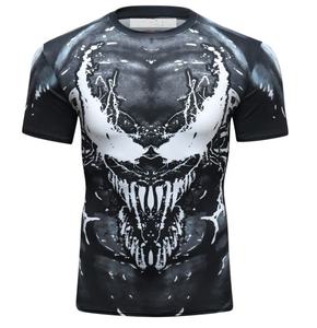 Camiseta Deportiva Sublimada para Hombre al por Mayor, Impresión a Todo Color, Transpirable, de Poliéster, para Deportes y Uso Casual - Product Image 1