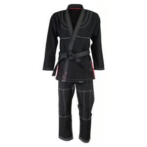Haute qualité unisexe Jiu Jitsu Gi uniforme enfants Arts martiaux uniforme BJJ Gi costumes XXL XL tailles soie matériel broderie Logo - Product Image 5