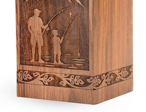 Urna de madera para cenizas humanas, urnas funerarias para cremación, para hombres y mujeres, urnas de alta calidad - Product Image 5