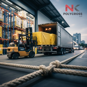 Lámina de PVC Resistente para Cubrir Carga, 100% Impermeable, para Logística y Transporte - Product Image 1