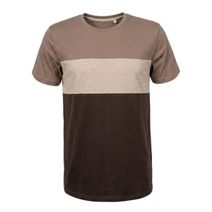 Camiseta Lisa de Color Sólido, Transpirable, Diseño Personalizado, para Hombre, de Algodón, Informal, Compra la Nueva Moda en Camisetas para Hombre, Última Llegada - Product Image 6