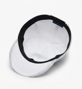 Low MOQ OEM ODM Custom White Breathable Outdoor <b>Hats</b> Sun Protection with Mesh Panel Unisex Sporty Design for Summer Use 56-58CM - Product Image 2