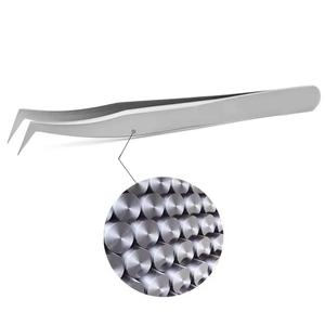 Pinzas para Pestañas de Acero Inoxidable de Alta Precisión y Calidad con Punta Suave de Morje Surgical en Empaque Protector - Product Image 4