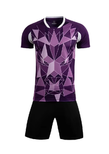 Tenue de football personnalisée, maillot de football par sublimation, ensembles d'uniformes d'entraînement de football - Product Image 5