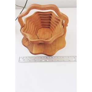 Bandeja de Madera Decorativa y Económica para Aperitivos con Múltiples Secciones para Anacardos, Almendras, Pasas y Aperitivos Mixtos para el Hogar - Product Image 3