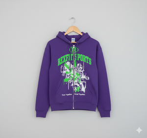 Prix bas, nouveau design, sweats à capuche zippés, fabricant de premier plan, streetwear, logo personnalisé imprimé à l'écran, sweats à capuche zippés unisexes - Product Image 1