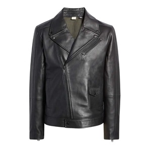 PIHA SPORTS Men's Genuine Cowhide Waterproof Windproof Heavy Duty Black Leather Biker Motorcycle Jacket-Brando Retro Rock <b>Winter</b> - Product Image 6