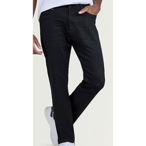 Pantalon extensible pour homme, coupe slim, jean en denim coloré flexible pour les déplacements quotidiens et les occasions décontractées - Product Image 3