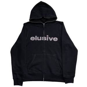 Sweat à capuche unisexe personnalisé pour homme, imprimé strass, streetwear, OEM, fermeture éclair, délavé à l'acide, épais 550 g/m², 100 % coton - Product Image 5