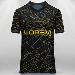 Camisetas de Fútbol Sublimadas Personalizadas al por Mayor, Conjunto de Ropa Deportiva para Hombre, 100% Poliéster con Logotipo, Kits de Camisetas Económicas - Product Image 2