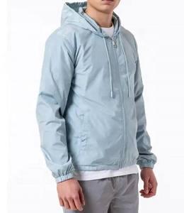 Custom Packable Lightweight Outdoor Windbreaker Jacket <b>Men</b> Hooded <b>Rain</b> <b>Coat</b> - Product Image 3
