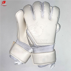 Gants de gardien de but en cuir de haute qualité avec sangle de poignet réglable pour l'entraînement sportif en extérieur et l'amélioration rapide - Product Image 4