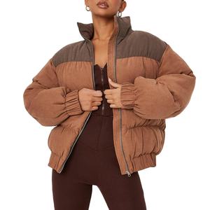 Women's Casual Winter <b>Coat</b> New Arrival Breathable Quilted Jacket Waterproof Hood Warm Comfortable Sheep Skin Casual Style - Product Image 1