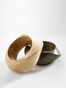 Bracelets en bois élégants et légers, bijoux en bois lisse pour femmes, confortables à porter, au meilleur prix - Product Image 4