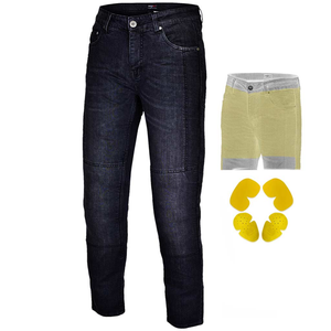 Pantalón Denim Tear Racing con protección Elegante lavado ácido Tela ignífuga Pantalón de carreras personalizado Certificado CE Blindado - Product Image 6