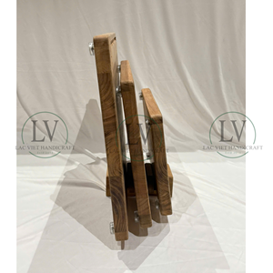 Planche à découper en bois d'acacia rustique, lot de 3 planches à découper avec base antidérapante pour la cuisine, la cuisson, la décoration intérieure, en provenance du Vietnam - Product Image 3