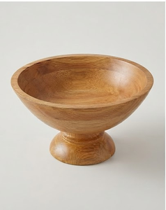 Bol en bois de manguier fait main, design minimaliste, artisanat en bois, passe au lave-vaisselle, écologique, pour servir les aliments, offrir en cadeau - Product Image 3