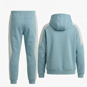 Survêtement d'hiver élégant pour homme avec imprimé et capuche, tissu léger et résistant pour l'exercice et les loisirs - Product Image 3