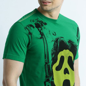 Camisetas de Alta Calidad al por Mayor para Hombre, 100% Algodón, Corte Cuadrado, Hombros Caídos, Estampado Vintage - Product Image 4