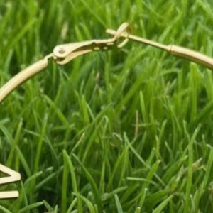 Gold Hoop Earrings Women Elegant Round Metal Earrings Classic Lightweight Fashion <b>Jewelry</b> for Party Wedding Daily Wear - Product Image 6