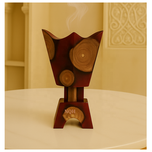 Brûleur de Bakhoor en résine époxy de qualité supérieure, artisanal moderne 2026, parfum d'intérieur de luxe, aromathérapie élégante, design personnalisable - Product Image 4