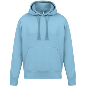 Sudadera con Capucha para Hombre, Color Blanco Sólido, Felpa de Algodón, Corte Regular, Diseño Casual con Bolsillos, Ropa de Otoño - Product Image 1