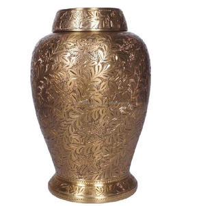 Urna de cremación decorativa Urna funeraria Urna de cremación decorativa de metal Urna conmemorativa Durable con diseño pulido a precio mayorista - Product Image 5