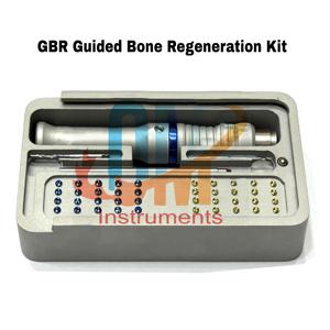 Professional Medical Dental Implant <b>Drills</b> Solid Titanium GBR <b>Guided</b> Bone Tack Regeneration Mesh Membrane Surgical Kit Reusable - Product Image 1