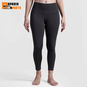 เลกกิ้งผู้หญิงรุ่นใหม่สไตล์ทันสมัย เอวสูง เหมาะสำหรับออกกำลังกาย แห้งเร็ว น้ำหนักเบา ระบายอากาศได้ดี สำหรับทุกเพศ พร้อมบริการ OEM - Product Image 1