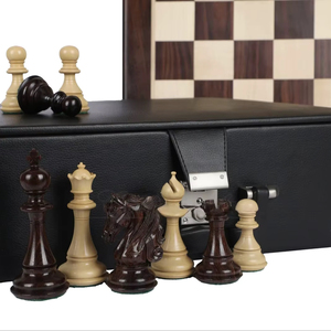 ILAHI's Eco-Friendly Rustic Polished Rectangle <b>Chess</b> <b>Board</b> Game 100% Handmade Pure Wood Animal/Love Style Customized Size <b>Chess</b> - Product Image 1