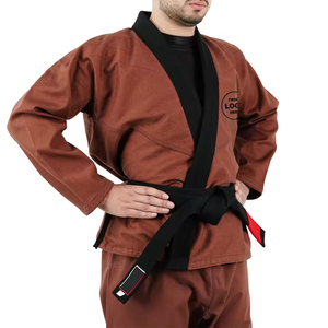 Ensemble de vêtements d'arts martiaux de qualité supérieure avec logo personnalisé imprimé et brodé, uniforme de judo et de karaté en 2 pièces, chemises et pantalons extensibles, tenue de karaté - Product Image 2