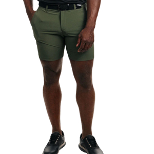 Mens Lightweight 100% Cotton Chino <b>Golf</b> <b>Shorts</b> Solid Pattern Polyester <b>Stretch</b> Custom Sportswear Plain Dyed OEM Service - Product Image 1