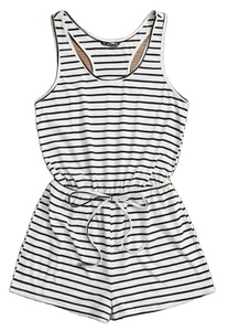 Conjunto de Pijama Corto sin Mangas a Rayas de Algodón con Cuello Redondo, Fresco y Cómodo para Mujer, OEM, Bangladesh - Product Image 2