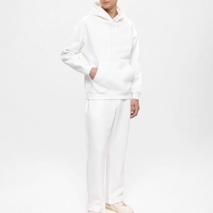 Custom Design Men's Plus Size Eco-Friendly Winter Streetwear Tracksuit 100% Polyester Windbreaker <b>Jacket</b> and Pants Sportswear - Product Image 3