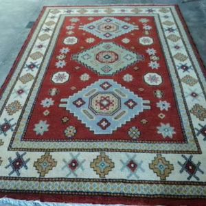 Alfombra Plegable de Tejido Plano Abstracto de Algodón Lavable, Ecológica y Apta para Mascotas, al Mejor Precio, para Sala de Estar - Product Image 5