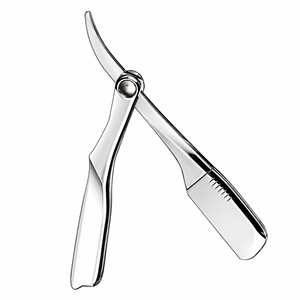 Red & Gold Electroplating Single Blade <b>Razor</b> Manual Barber Straight <b>Razor</b> Shaving Knife Shave Beard <b>Razor</b> for <b>Men</b> - Product Image 5