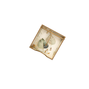 Porte-boîte à mouchoirs en tissu Meenakari de qualité supérieure |   Boîte à serviettes en bois décorative pour mariage et intérieurs de luxe - Product Image 6