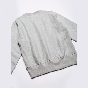 Sweat-shirt à col rond épais en polaire Spandex/Polyester de haute qualité pour homme, collection automne 2026, chaud, respirant, écologique, tricoté à l'avant - Product Image 2