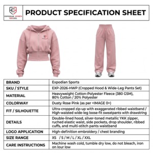 Sudadera con Capucha Corta para Mujer, Sudadera de Forro Polar, Corte Regular, Manga Larga, Ropa Deportiva para Otoño e Invierno - Product Image 5
