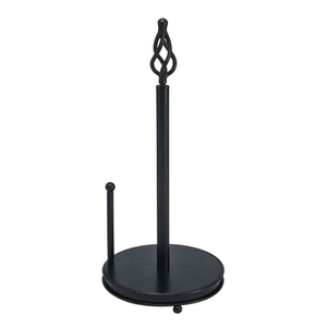 Modern Stainless Steel Paper Towel Holder Stand with Weighted Base for Freestanding Kitchen Roll Holder In Good Price - Product Image 2