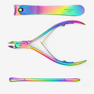 กรรไกรตัดเล็บคุณภาพพรีเมียม รูปทรงนก สไตล์รัสเซีย ใบมีดสแตนเลสคมกริบ ปากกว้าง สำหรับตัดเล็บที่ตายแล้ว - Product Image 1