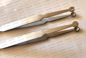 <b>Piercing</b> Barbell <b>Clamps</b> 4.5" Manual German Stainless Steel ENT Surgical Instrument | CE Certified by Vaslcare - Product Image 3