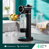 Machine à eau gazeuse portable de table Sudex G720 à gaz froid/à commande manuelle pour la maison, le bureau, les restaurants et les bars