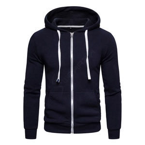 Sudaderas con capucha con cremallera y cremallera personalizadas Fabricantes de ropa de peso pesado de gran tamaño Sudaderas con capucha lisas unisex para ropa informal - Product Image 5
