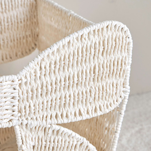 Charming Handmade Nursery Organizer Cute Decorative Toy <b>Bin</b> for Stylish Kids Rooms Homes Adorable Woven Kids Storage Basket - Product Image 3