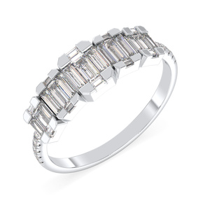 Anillos de compromiso de moissanita de 0.95 quilates REYES a precio mayorista en plata de ley 925, regalo de boda de lujo, joyería fina para mujer - Product Image 2