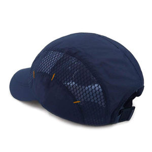 Gorra de Béisbol Unisex Azul Marino de 6 Paneles, Malla Transpirable, Ajustada, Informal, para Adultos, para Actividades al Aire Libre, Primavera/Verano - Product Image 4